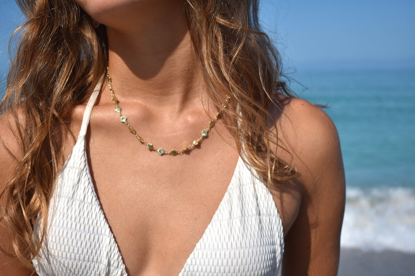 The Cove Necklace (shell choker)